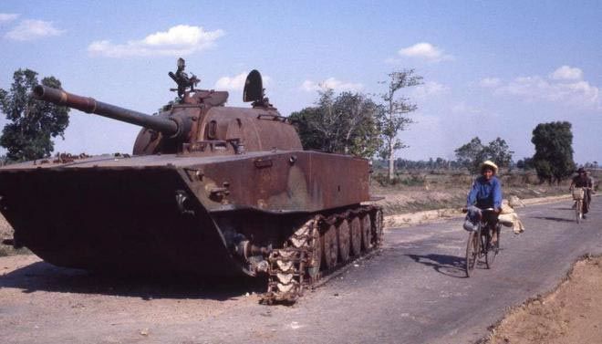 Cambodia 80s photograph