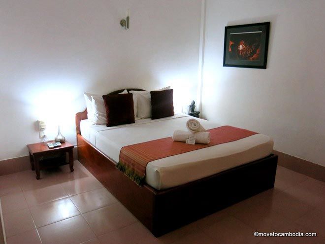 Deluxe room at Rosy Guesthouse Siem Reap