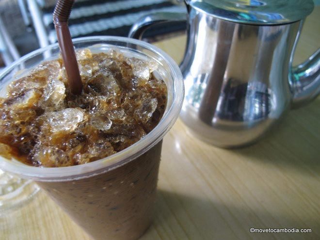 Cambodian iced coffee