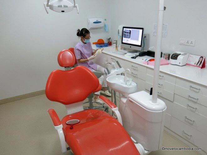 A view of the equipment at Roomchang, Phnom Penh