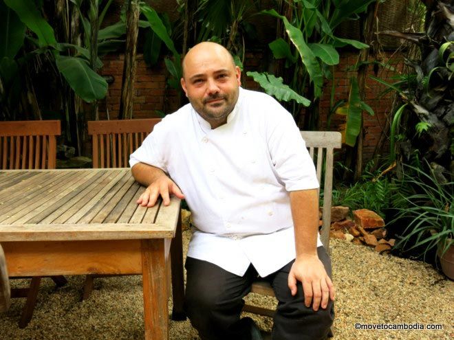 Joannes Riviere, chef, Cuisine Wat Damnak