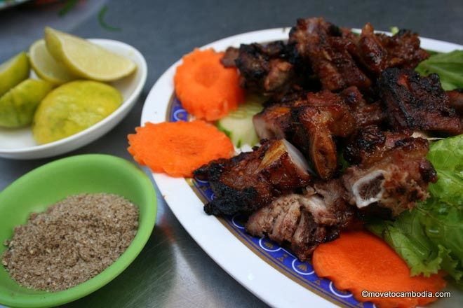 A plate of ribs at 54 Langeach Sros