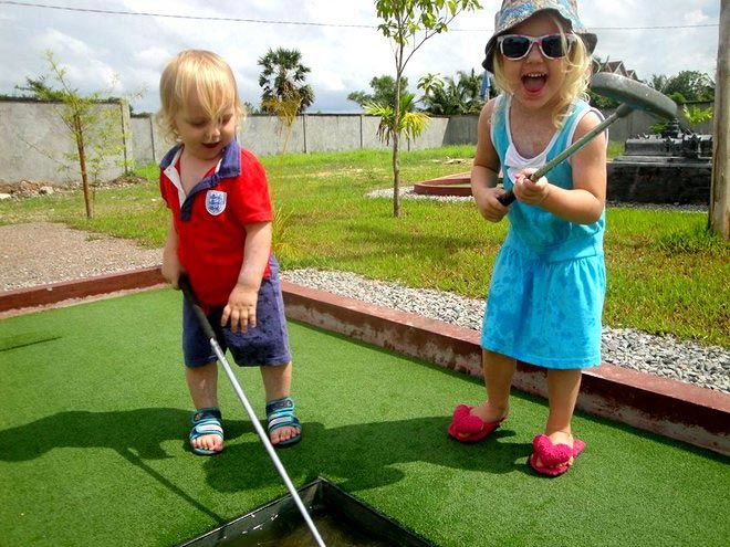 Siem Reap mini golf