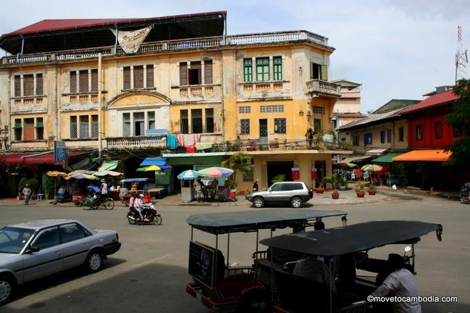 Across from the main post office, Phnom Penh