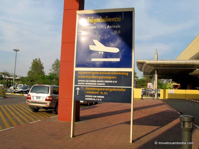 Phnom Penh international airport arrivals 