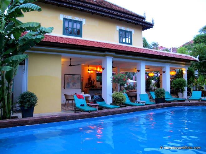 Golden Banana Siem Reap pool