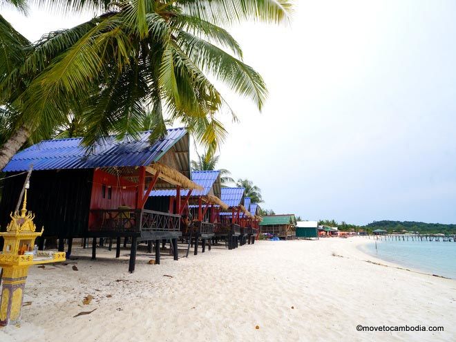 Angkor Chom bungalows Koh Rong