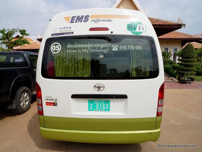 Cambodia Post VIP Van