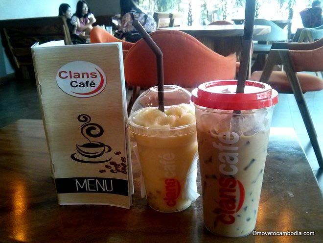 Clans Cafe coffee Sihanoukille