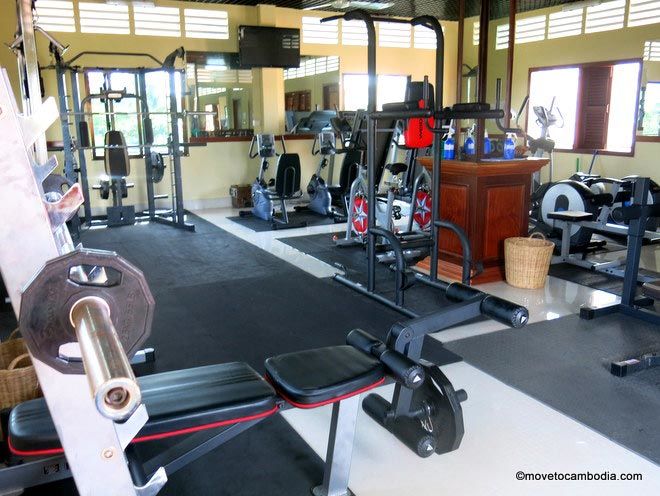 Classy Hotel Battambang gym