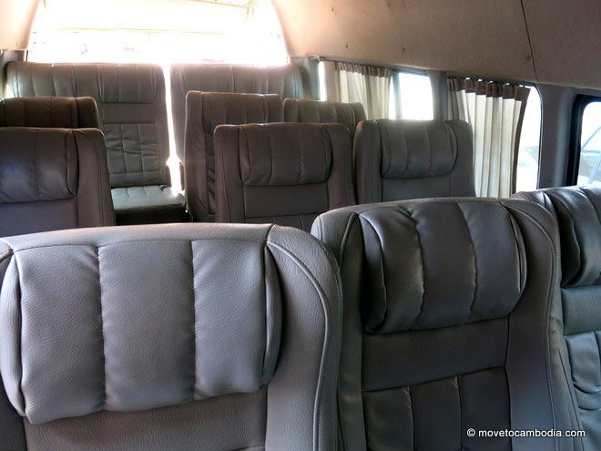 Elephant Express HiAce interior