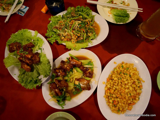 Five Men Fresh Beer Sihanoukville Cambodian food