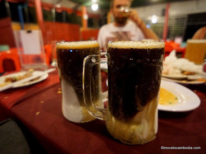 Five men Fresh Beer Sihanoukville stout