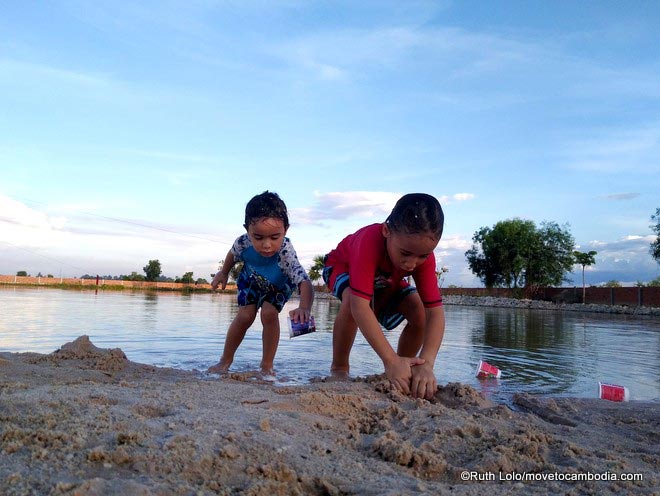 Siem Reap beach