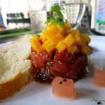 Tuna tartare at Siem Reap's Mie Cafe.