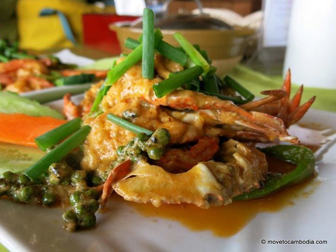 Kimly's Kep green pepper crab