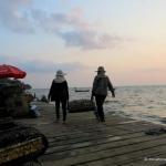 Kep Crab Market at sunset