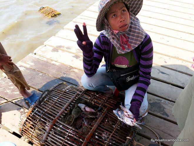 Bargaining at Kep Crab Market