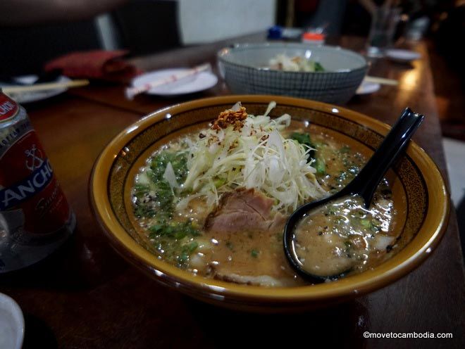 Japanese Noodle Bar O-San Ramen Phnom Penh