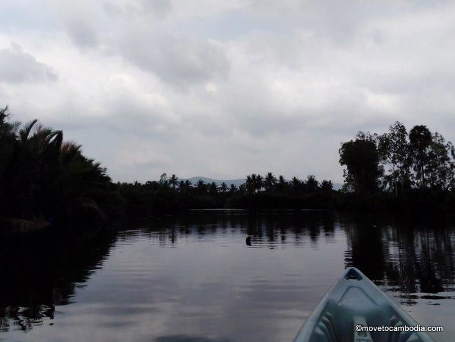 Kampot river sundown kayak