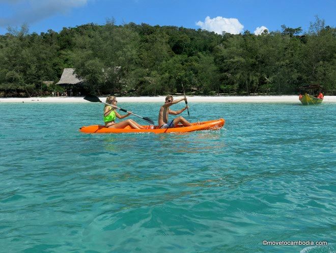 kayaking Koh Rong