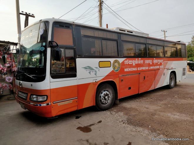 Mekong Express Siem Reap Battambang bus