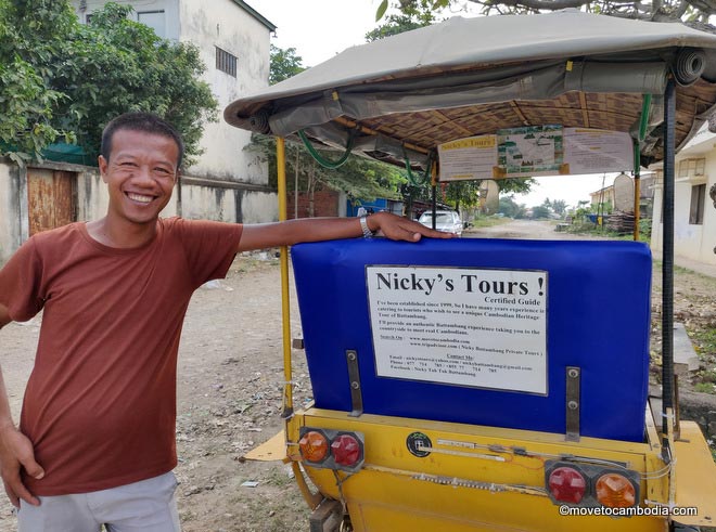 Nicky tuk tuk Battambang