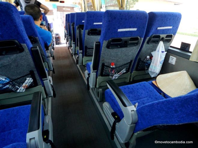 PSD Xpress bus Phnom Penh to Siem Reap