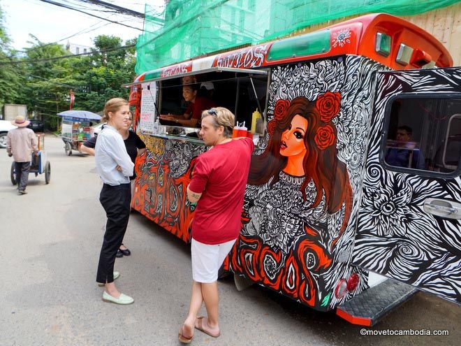 Phnom Penh taco truck