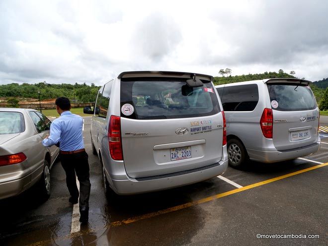 Sihanoukville airport shuttle