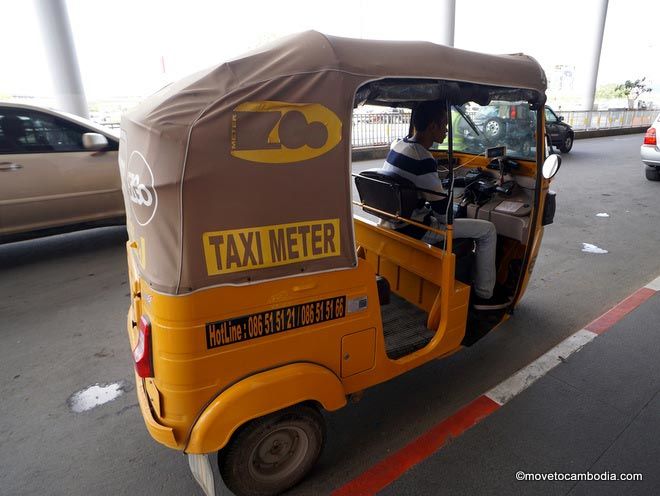 Phnom Penh tuk tuk taxi