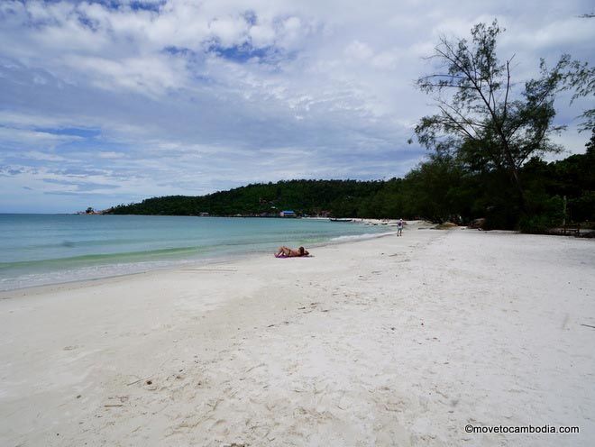 White Beach Bungalows Koh Rong beach