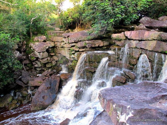 Bokor Mountain waterfall