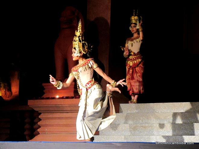 phnom penh apsara dance performance