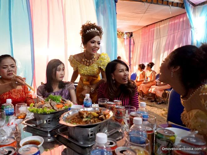 Cambodian wedding in Cambodia