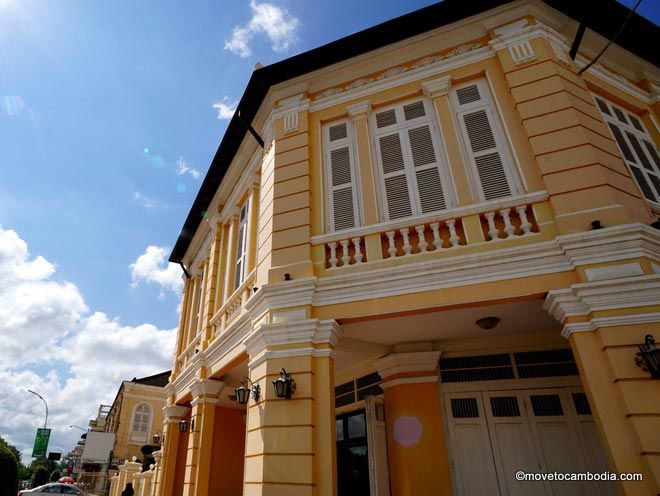 Battambang colonial architecture