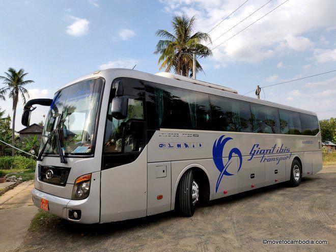 Giant Ibis bus Phnom Penh to Siem Reap