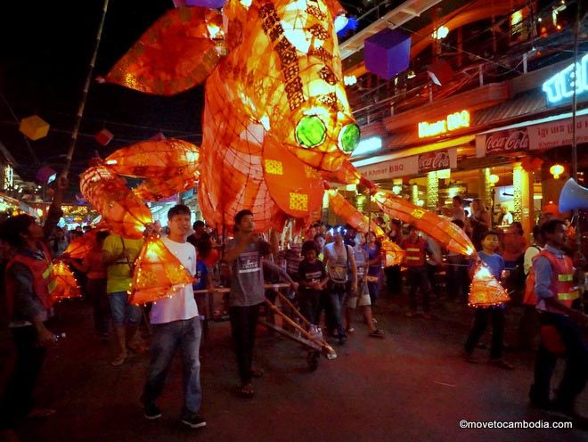 Giant Puppet Parade Siem Reap