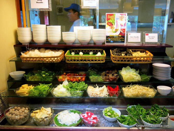 Noodle soup bar at Hanami Buffet