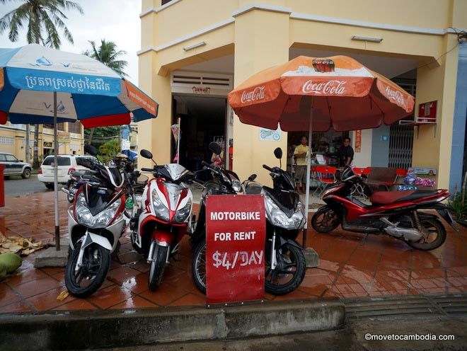 Kampot moto rental