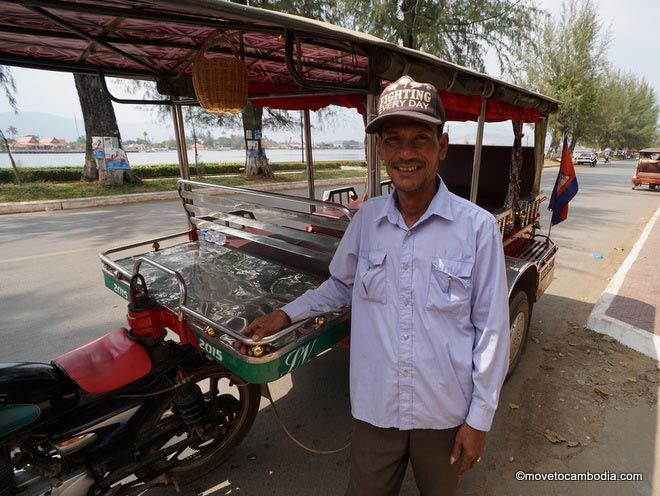 Kampot tuk tuk