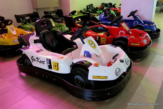 Go Karts at Kids City Phnom Penh