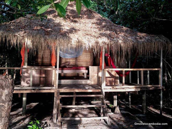 bungalow at Crusoe Island Koh Ta Kiev