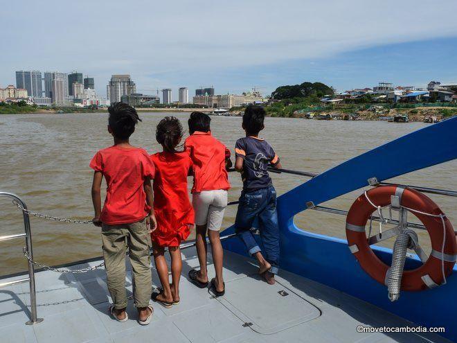 Phnom Penh water taxi