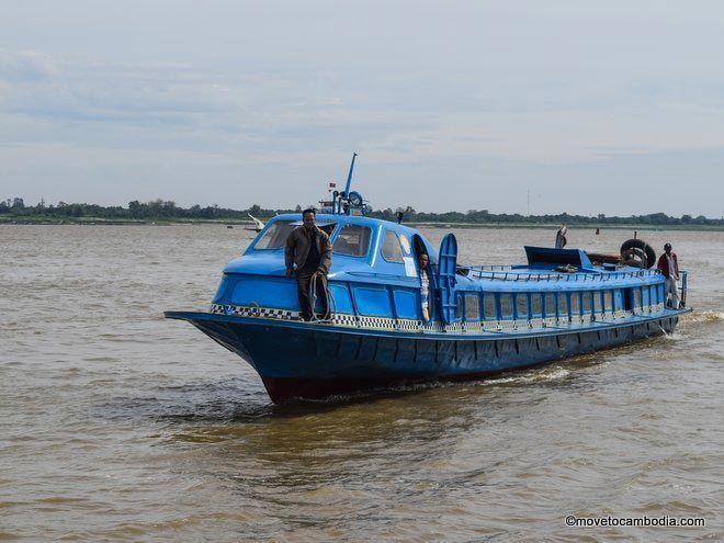 Phnom Penh taxi boat